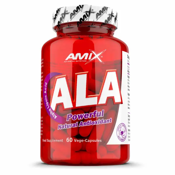 Amix ALA 90 капсул – альфа-липоевая кислота для энергии и антиоксидантной защиты