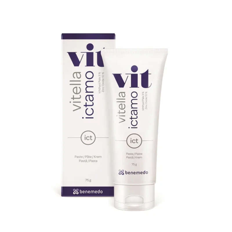 Benemedo Vitella Ictamo | Успокаивающая паста для проблемной кожи 75 г
