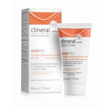 AHAVA Clineral SKINPRO SPF50 Cream | SPF50 Sejas Krēms 50 ml
