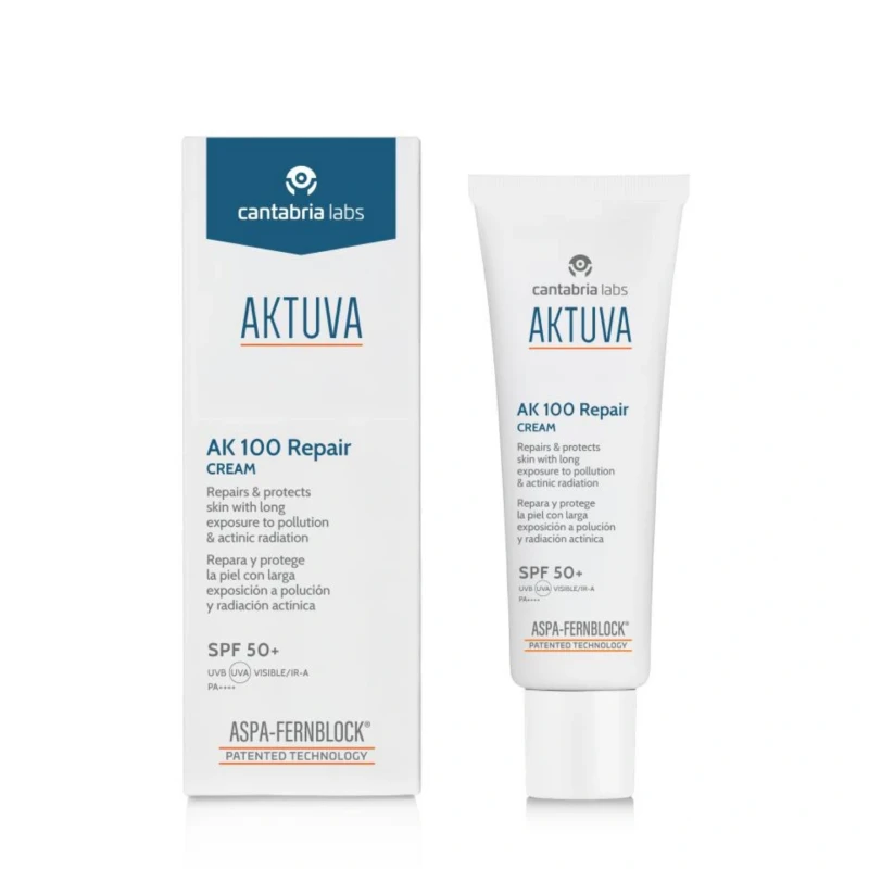 AKTUVA AK100 Repair Cream | Восстанавливающий солнцезащитный крем для лица SPF 50 ml