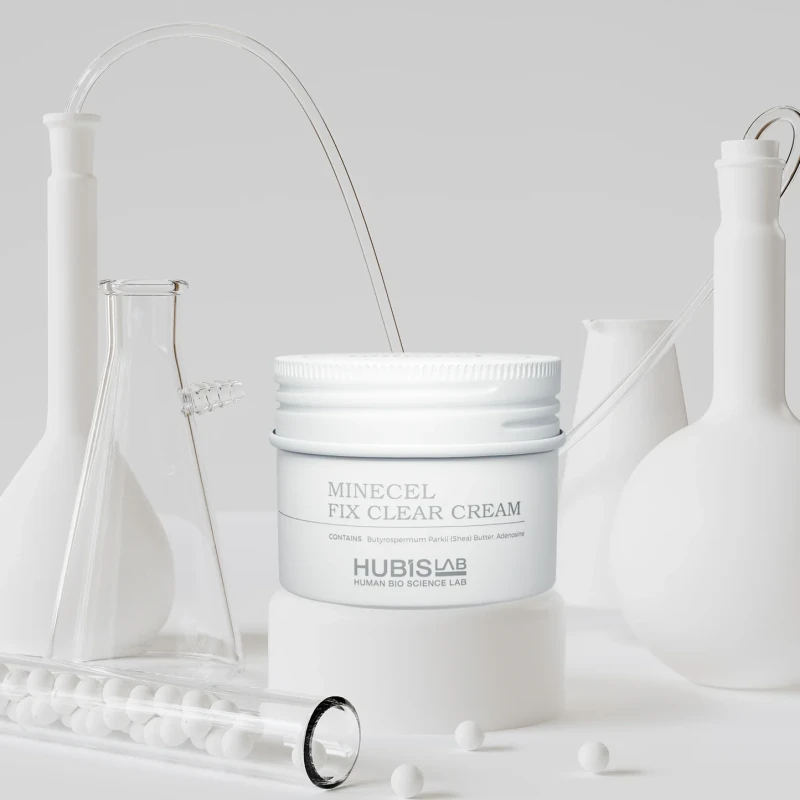 HubisLab Minecel Fix Clear Cream | Barjeru stiprinošs krēms ādas atjaunošanai 50 ml