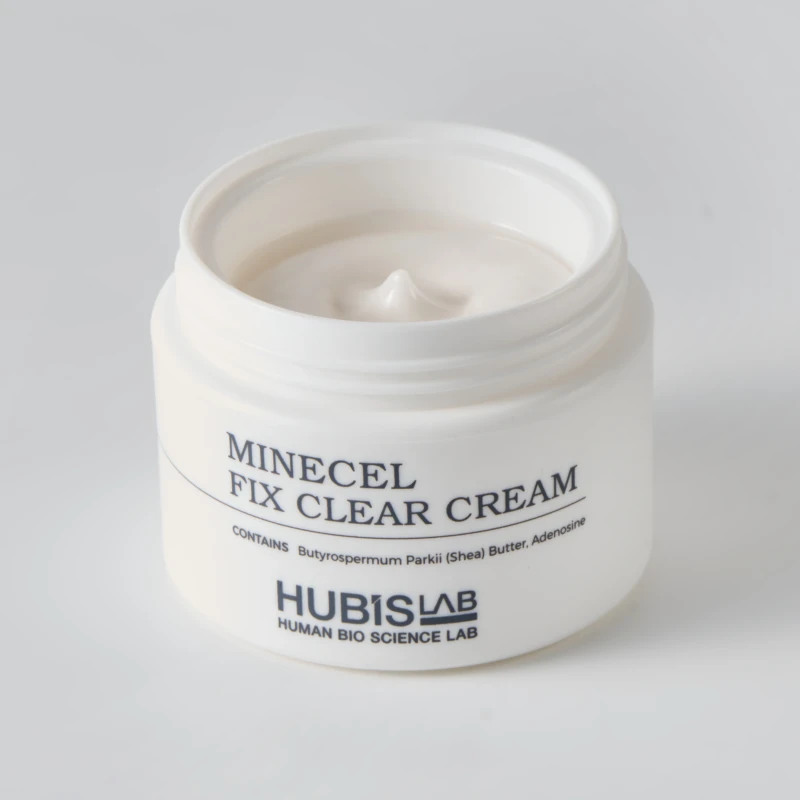 HubisLab Minecel Fix Clear Cream | Barjeru stiprinošs krēms ādas atjaunošanai 50 ml