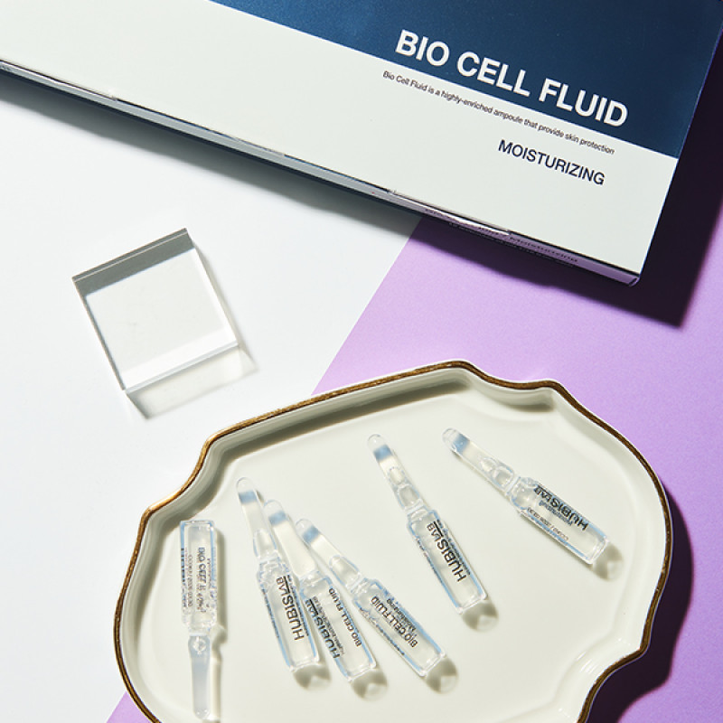 Hubislab Bio Cell Moisturizing Fluid 12×2 ml Hubislab Bio Cell Moisturizing Fluid 12×2 ml — intensīvas mitrinošas ampulas