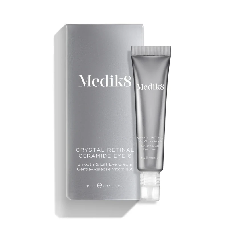 Medik8 Crystal Retinal Ceramide Eye | A vitamīna acu krēms pret novecošanās pazīmēm 15 ml