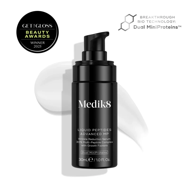 Medik8 Liquid Peptides Advanced MP | Intensīvs peptīdu serums grumbu mazināšanai 30 ml