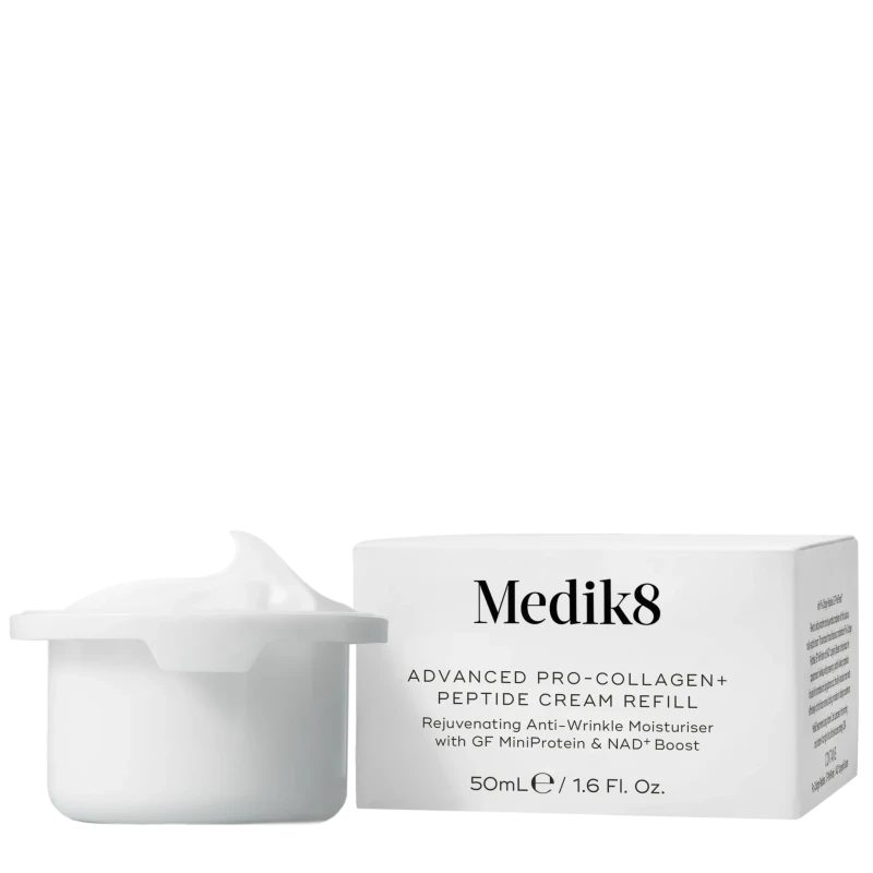 Medik8 Advanced Pro-Collagen+ Peptide Cream Refill | Kolagēnu stimulējoša peptīdu krēma uzpilde 50 ml