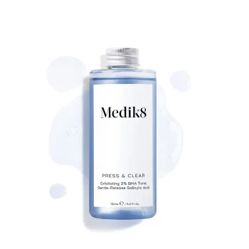 Medik8 Press & Clear Refill | Uzpildāms BHA toniks problemātiskai ādai 150 ml