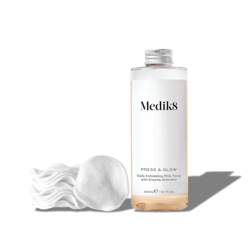 Medik8 Press & Glow Refill | Uzpildāms PHA toniks ādas mirdzumam 200 ml