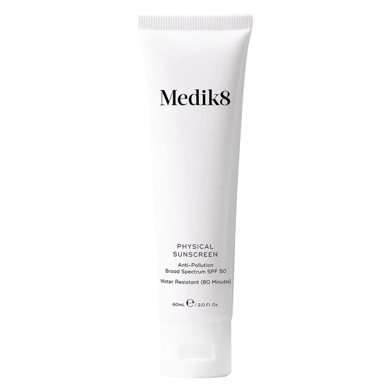 Medik8 Physical Sunscreen SPF50 | Minerāls saules aizsargkrēms SPF50 60 ml