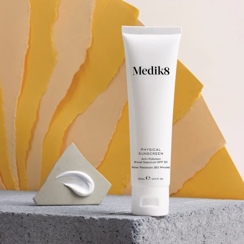 Medik8 Physical Sunscreen SPF50 | Minerāls saules aizsargkrēms SPF50 60 ml