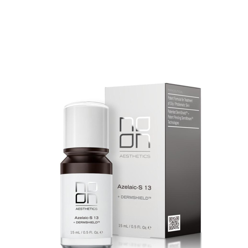 NOON Aesthetics Azelaic-S 13 | Противовоспалительный крем для жирной и проблемной кожи 15 мл