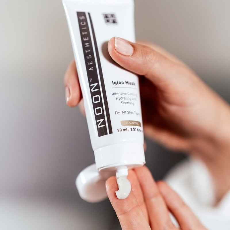 NOON Aesthetics Igloo Mask | Интенсивно охлаждающая и успокаивающая маска 70 мл NOON Aesthetics Igloo Mask | Интенсивно охлаждающая и успокаивающая маска 70 мл