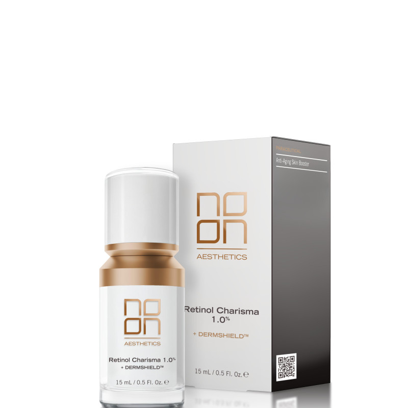 NOON Retinol Charisma 1.0% + DermShield™ | Retinola Pretnovecošanās Serums 15 ml