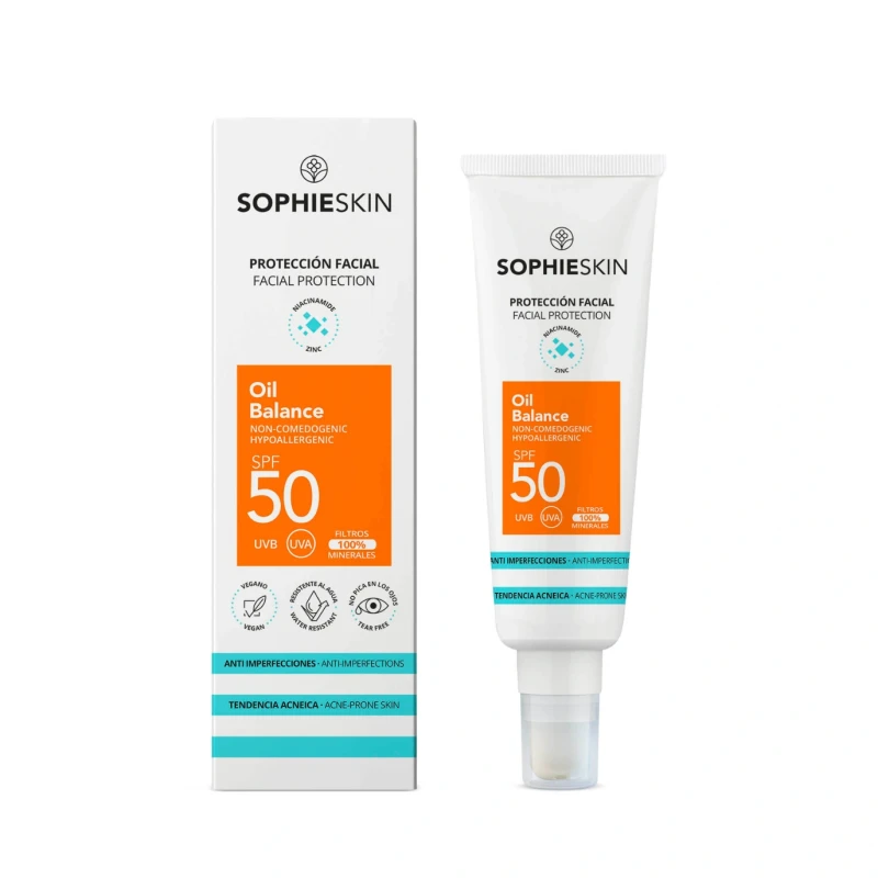 Sophie Skin Oil Balance SPF50 | Sebumu Regulējošs SPF50 50 ml Sophie Skin Oil Balance SPF50 | Sebumu Regulējošs SPF50 50 ml