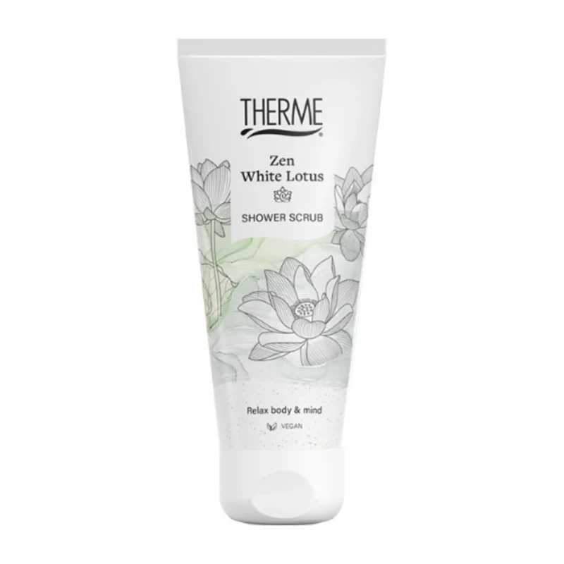 Therme Zen White Lotus Shower Scrub | Скраб для тела 200 мл Therme Zen White Lotus Shower Scrub | Скраб для тела 200 мл