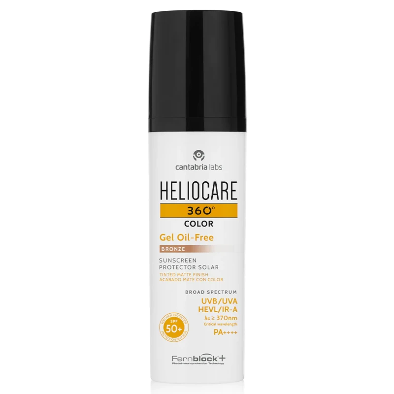 HELIOCARE 360° Gel Oil-Free SPF50+ | Saules aizsarggels taukainai ādai ar toni (Bronze), 50 ml HELIOCARE 360° Gel Oil-Free SPF50+ | Saules aizsarggels taukainai ādai ar toni (Bronze), 50 ml