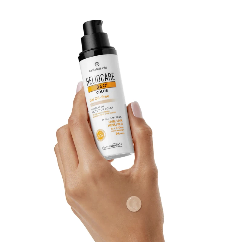 HELIOCARE 360° Gel Oil-Free SPF50+ | Солнцезащитный гель для жирной кожи с тоном (Beige), 50 мл