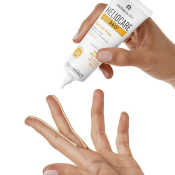 HELIOCARE 360° GELS, BEZ EĻĻAS, SPF 50 | Taukainai un aknes skartai ādai, 50 ml