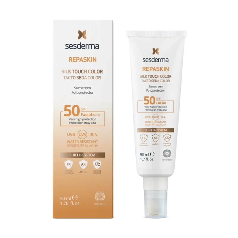 Sesderma Repaskin Slik Touch SPF50 | Солнцезащитный крем 50 мл