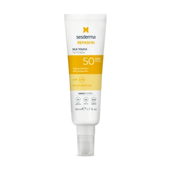 Sesderma Repaskin Slik Touch Color SPF50  | Saules aizsargkrēms ar krāsu 50 ml