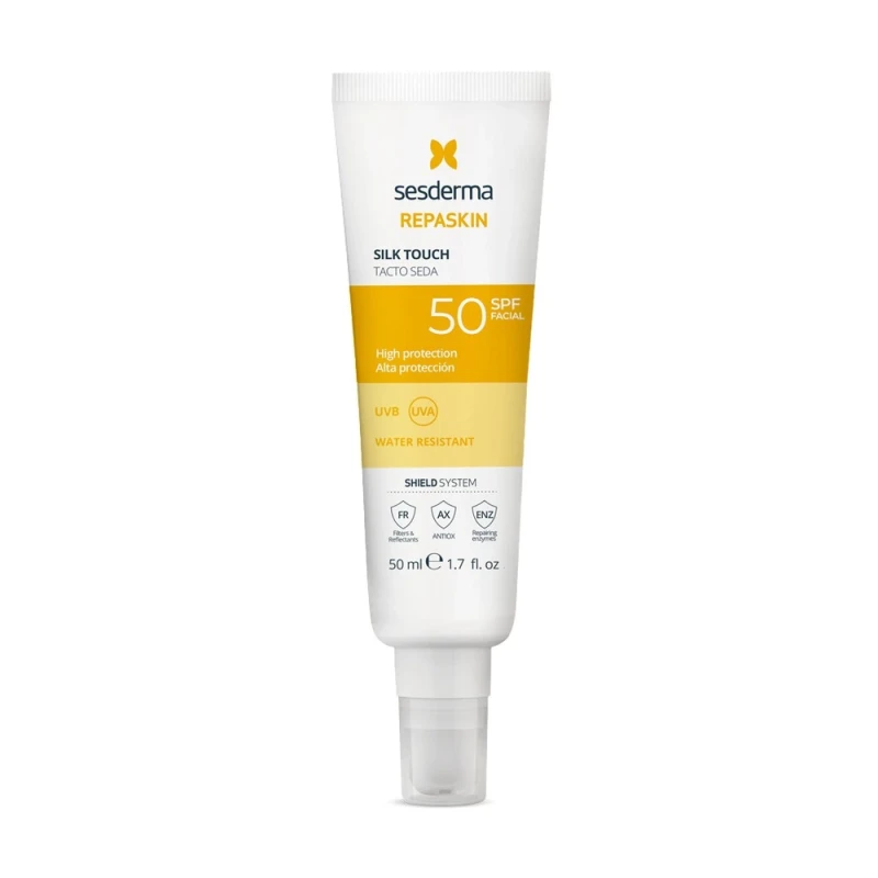 Sesderma Repaskin Slik Touch SPF50 | Солнцезащитный крем 50 мл