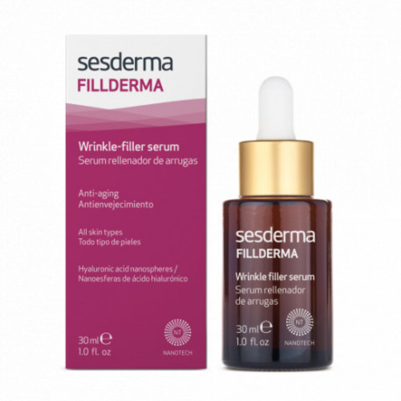 Sesderma Fillderma Wrinkle Filler Serum | Grumbu Aizpildošs Serums 30 ml 