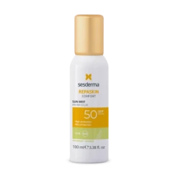 Sesderma Repaskin Comfort Sun Mist Lavender SPF50 | Aizsargājošs Aerosols No Saules Ar Lavandas Aromātu Un SPF50 100 ml