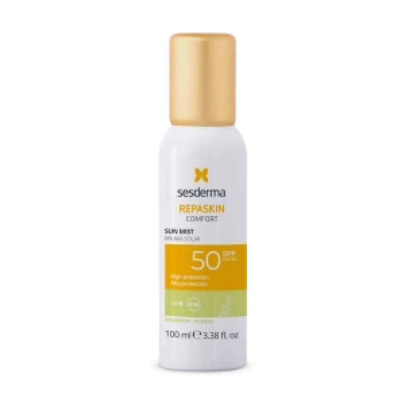 Sesderma Repaskin Comfort Sun Mist Lavender SPF50 | Защитный солнцезащитный спрей с ароматом лаванды и SPF50 100 мл Sesderma Repaskin Comfort Sun Mist Lavender SPF50 | Защитный солнцезащитный спрей с ароматом лаванды и SPF50 100 мл