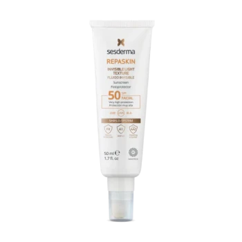 Sesderma Repaskin Invisible Light Texture SPF50 | Saules Aizsardzības Fluīds Ar SPF50 50 ml