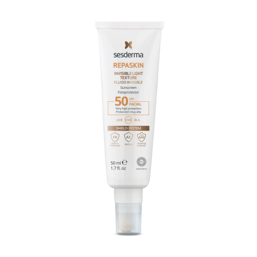 Sesderma Repaskin Invisible Light Texture SPF50 | Солнцезащитный флюид с SPF50  50 мл