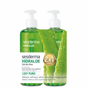 Sesderma Hidraloe Aloe gel 2+1 | Hidraloe Aloe gels 2 par 1 cenu 250 ml