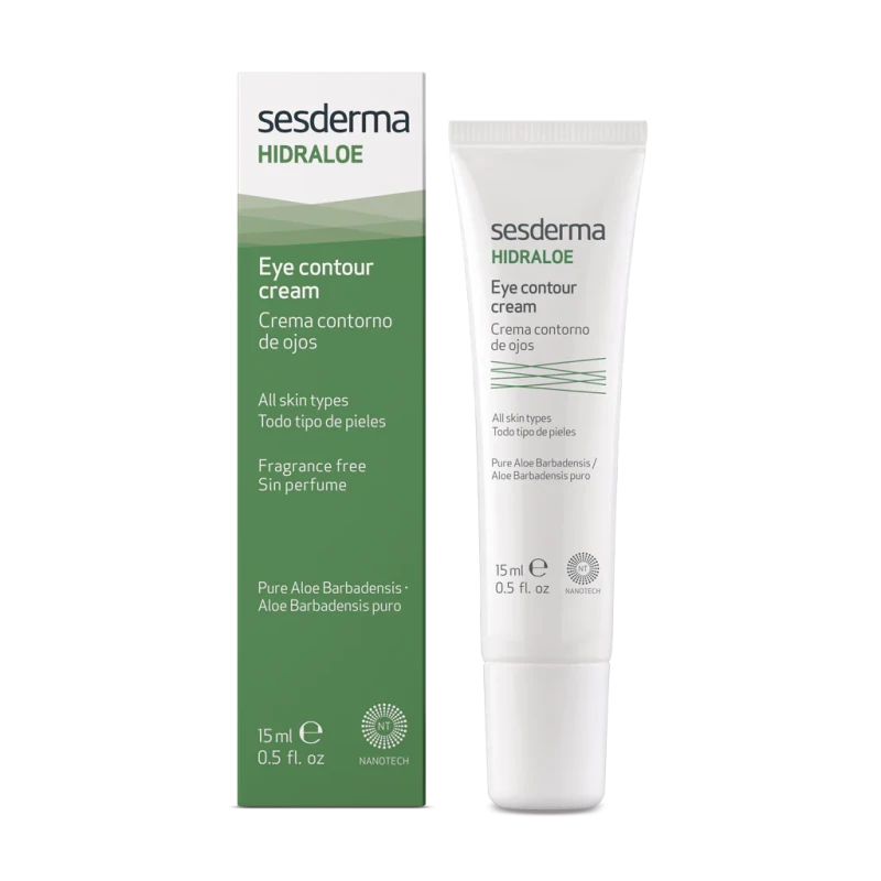 Sesderma Hidraloe Eye Contour Cream | Mitrinošs Acu Kontūras Krēms 15 ml