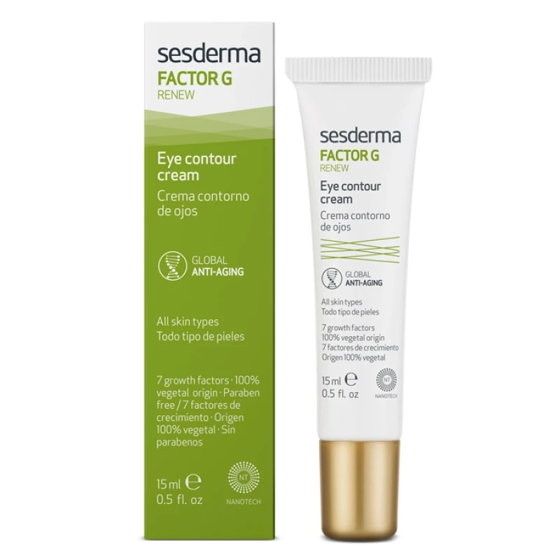 Sesderma Factor G Eye Contour Cream | восстанавливающий крем для глаз 15 мл Sesderma Factor G Eye Contour Cream | восстанавливающий крем для глаз 15 мл