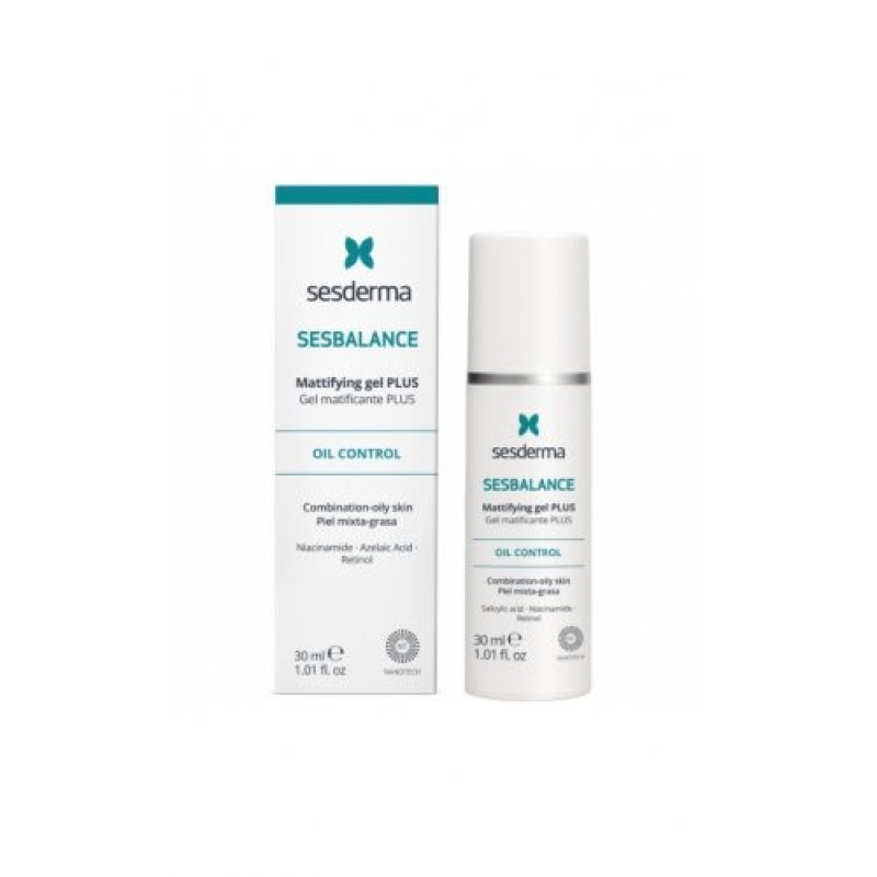 Sesderma Sesbalance Mattifying Gel PLUS| Matējošs Sejas Gels PLUS 50 ml Sesderma Sesbalance Mattifying Gel PLUS| Matējošs Sejas Gels PLUS 50 ml
