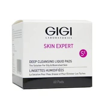 GIGI Skin Expert Deep Cleansing Liquid Pads |  GiGi Attīrošie vates diski sejai 60 gb