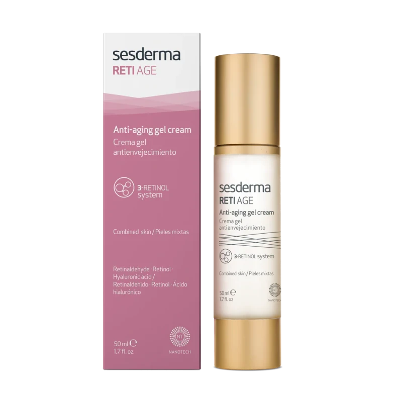 Sesderma Reti-Age Anti-Aging Gel Cream | Atjaunojošs Gel Krēms 50 ml Sesderma Reti-Age Anti-Aging Gel Cream | Atjaunojošs Gel Krēms 50 ml