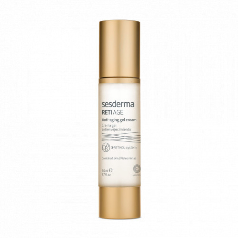 Sesderma Reti-Age Anti-Aging Gel Cream | Atjaunojošs Gel Krēms 50 ml Sesderma Reti-Age Anti-Aging Gel Cream | Atjaunojošs Gel Krēms 50 ml