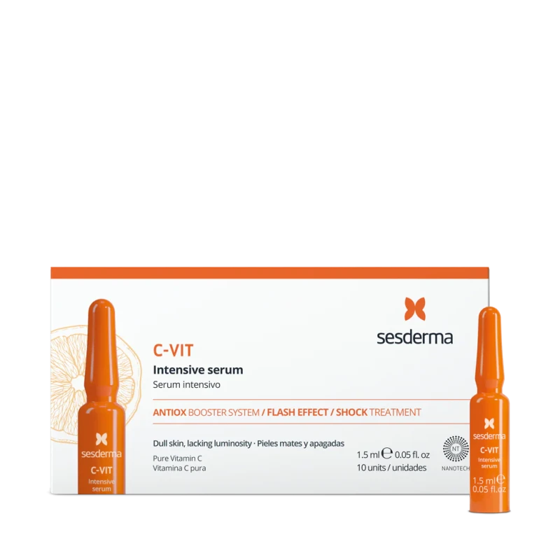 Sesderma C-VIT Intensive Serum | Intensīvā Seruma Ampulas 10x1,5 ml Sesderma C-VIT Intensive Serum | Intensīvā Seruma Ampulas 10x1,5 ml
