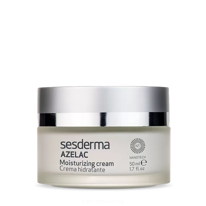 Sesderma Azelac Moisturizing Facial Cream | Azelac Mitrinošs Sejas Krēms 50 ml