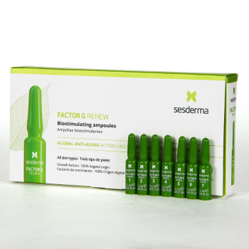 Sesderma Factor G biostimulating ampoules | intensīvi atjaunojošas ampulas 7x1,5 ml