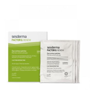 Sesderma Factor G eye contour patches 4x  | acu patči 4x4 ml