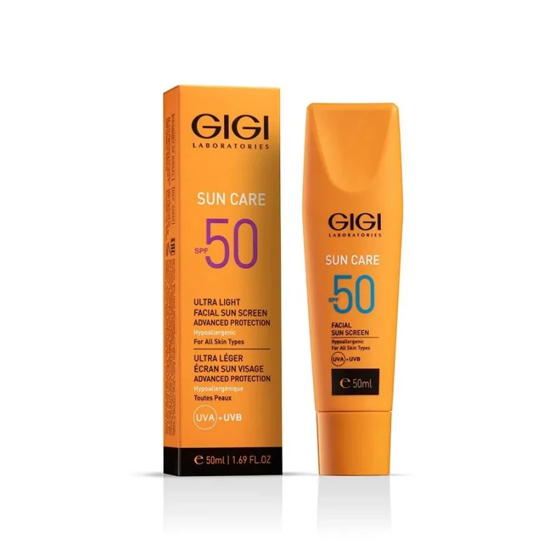 GIGI Sun Care SPF-50 | Ультралёгкая солнцезащитная эмульсия 50 мл GIGI Sun Care SPF-50 | Ультралёгкая солнцезащитная эмульсия 50 мл