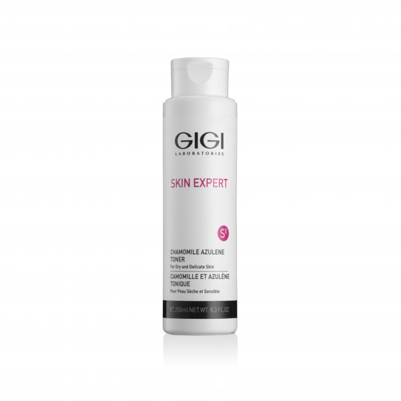 GIGI Skin Expert Chamomile Azulene Toner | Kumelīšu un azulēna toniks jutīgai ādai 250ml GIGI Skin Expert Chamomile Azulene Toner | Kumelīšu un azulēna toniks jutīgai ādai 250ml