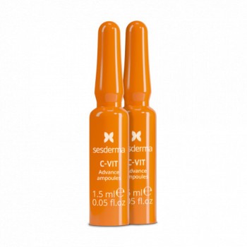 Sesderma C-VIT Advance revitalizing and rejuvenating serum  10x  |  Advance ampulas  10x15 ml
