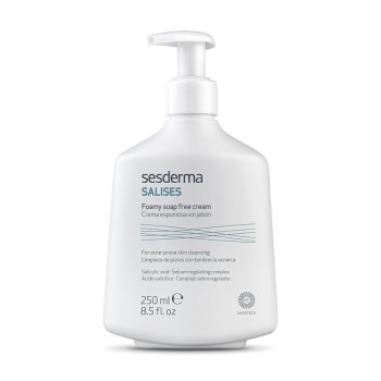 Sesderma Salises Foamy Soap-Free Cleanser | Putojošs Attīrīšanas Līdzeklis Bez Ziepēm 250 ml