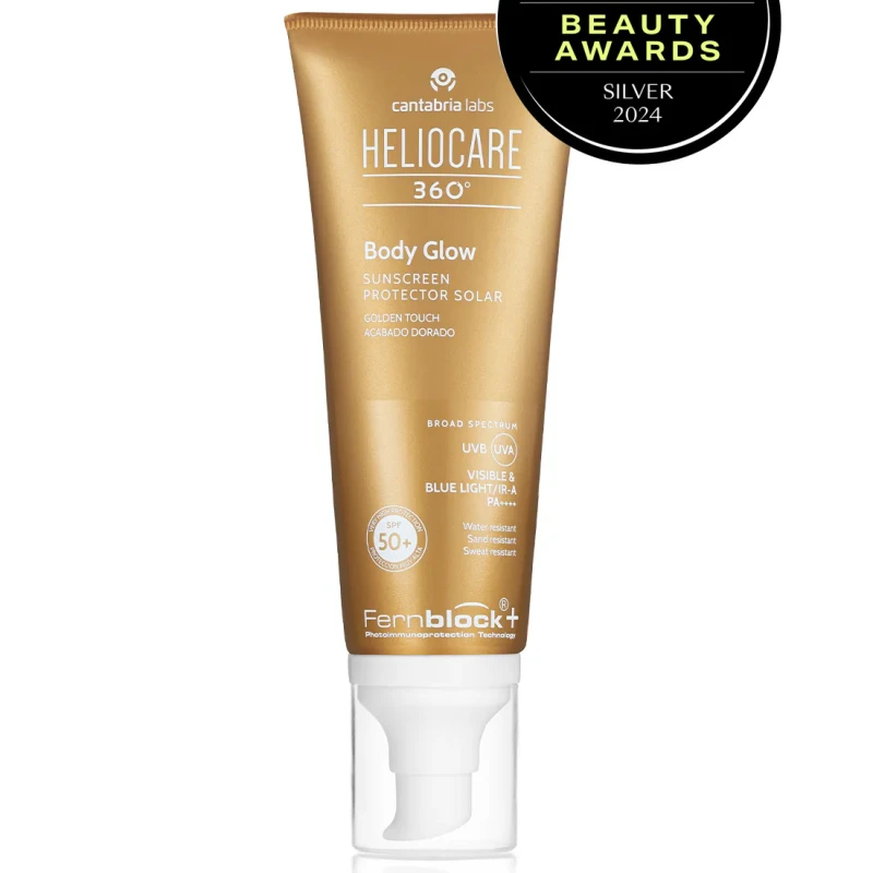 HELIOCARE 360° GLOW SPF50+ | Солнцезащитное средство для тела с золотистым сиянием, 100 мл HELIOCARE 360° GLOW SPF50+ | Солнцезащитное средство для тела с золотистым сиянием, 100 мл