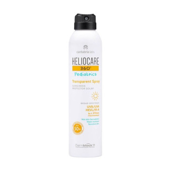 HELIOCARE 360° Pediatrics Transparent Spray SPF50+ | Caurspīdīgs saules aizsargsprejs bērniem, 200 ml HELIOCARE 360° Pediatrics Transparent Spray SPF50+ | Caurspīdīgs saules aizsargsprejs bērniem, 200 ml
