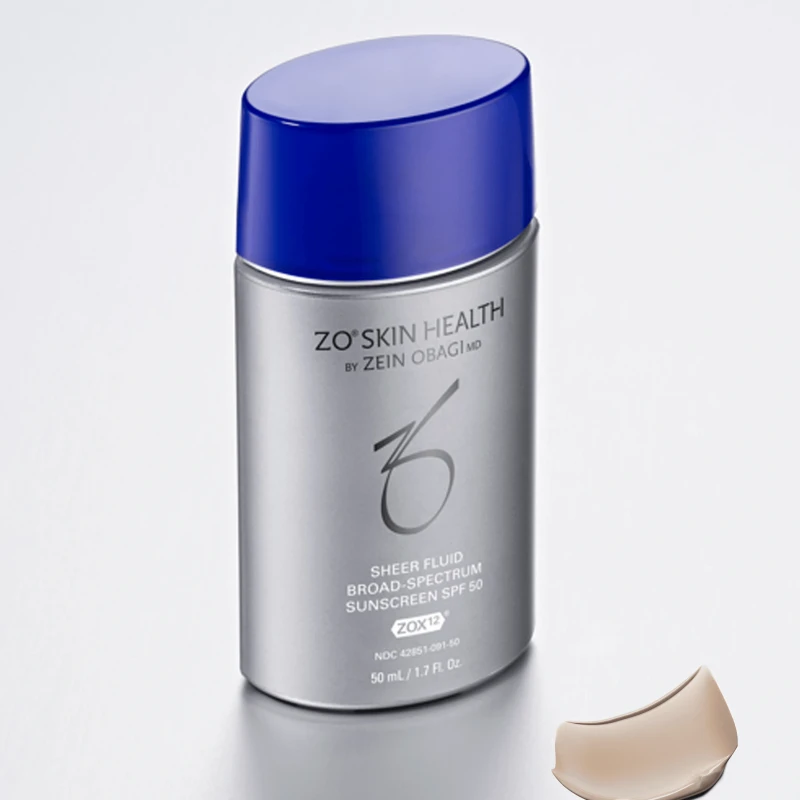 ZO Skin Health Sheer Fluid Broad-Spectrum Sunscreen SPF 50 | Vieglas tekstūras minerālais saules aizsargkrēms 50 ml