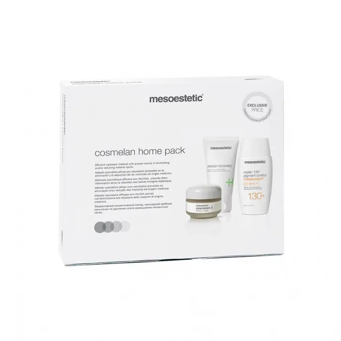 Mesoestetic cosmelan® home pack | Набор для домашнего ухода для профессиональной коррекции пигментации