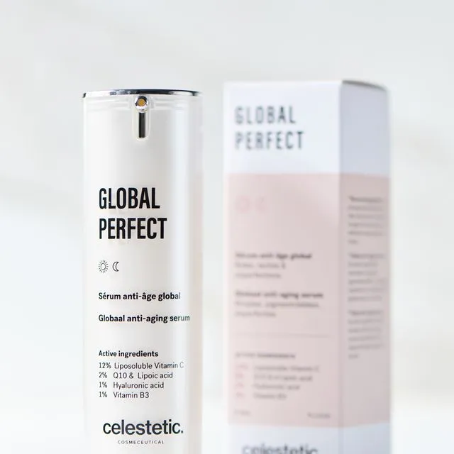 Celestetic Global Perfect | Антивозрастная сыворотка с витамином C и Q10 30 мл